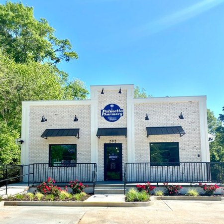 Palmetto Pharmacy storefront in Palmetto, Georgia