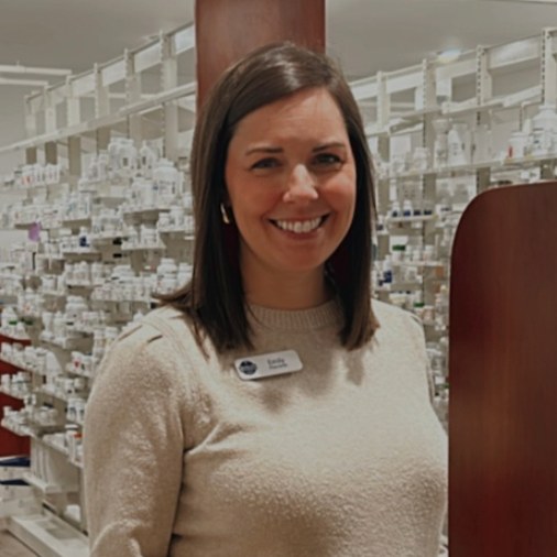 Emily Burg RPh, PharmD, pharmacist at Palmetto Pharmacy